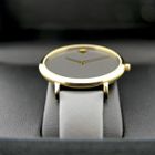 Image 16 of Movado Museum Classic 70th Anniversary; Gold-plated women's watch with gray dial; 0607140