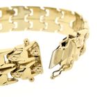 Image 5 of Gold wide fantasy link bracelet