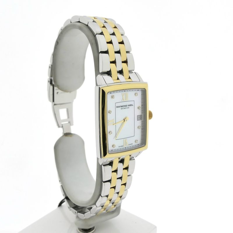 Image 2 of Raymond Weil Toccata 5925-STP-00995; Bi-color women's watch with diamonds