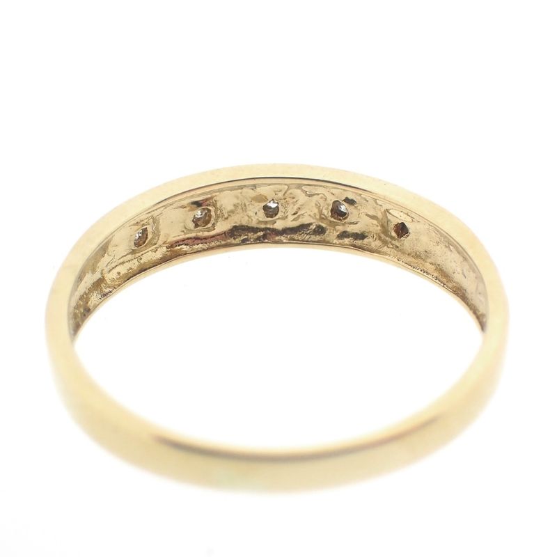 Image 6 of Gold ring with diamonds | 0.05 ct.