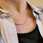 Image 9 of 9K Twisted Link Chain | 46.5cm