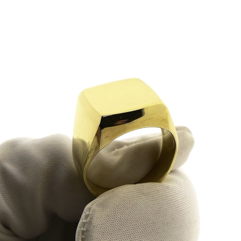 Image 7 of Vintage gold signet ring | Men