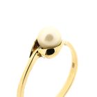 Afbeelding 5 van Gouden ring met parel