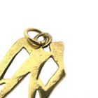 Image 4 of Gold pendant of the Chinese horoscope sign rabbit.