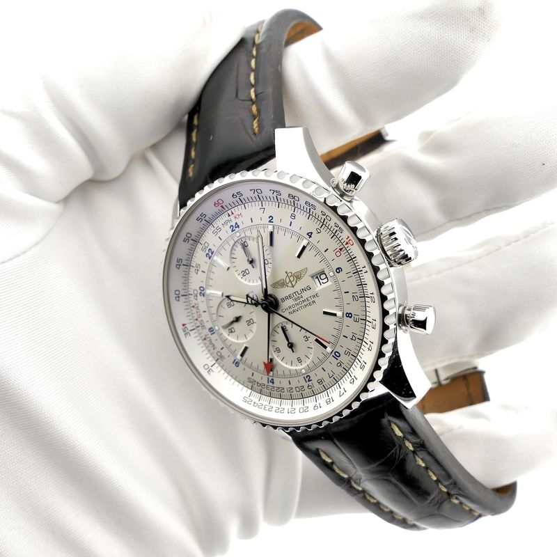 Image 10 of Breitling Navitimer World GMT A24322; Automatic men's watch