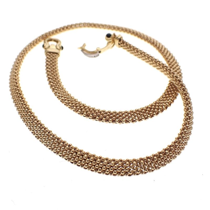 Image 8 of Exclusive gold women's necklace | 45 cm