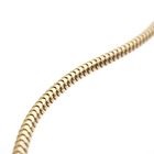 Image 6 of Gold snake link chain with ruby