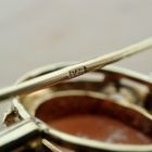 Image 5 of Vintage gold brooch with cameo