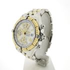 Image 2 of Breitling Crosswind D13355; 18k gold/steel chronograph men's watch