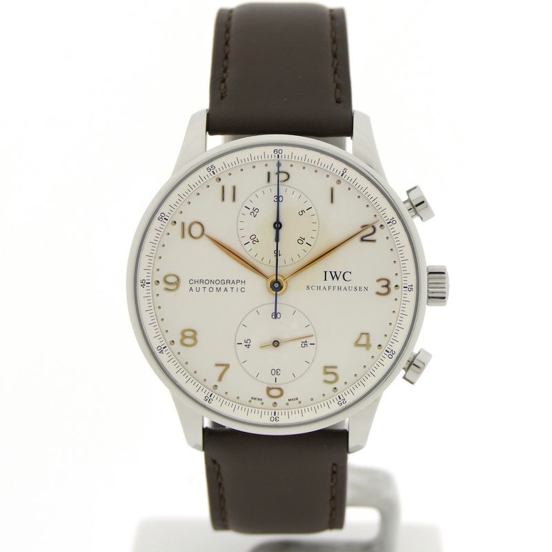 Image 1 of IWC Portuguese IW371445; Automatic chronograph men's watch
