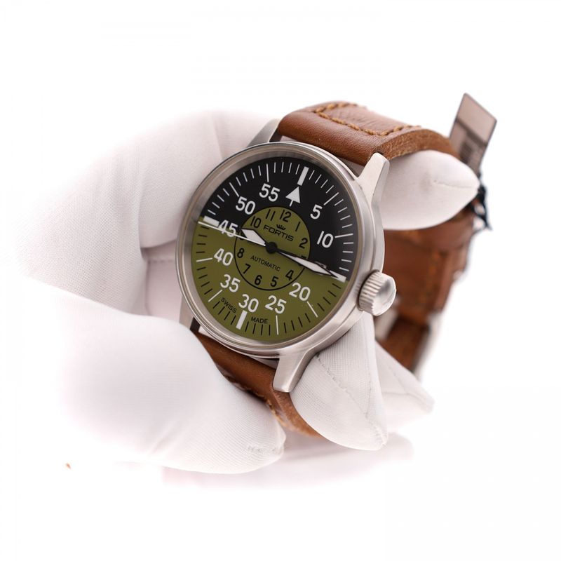 Image 5 of Fortis Flieger Automatic 595.11.46.3; Men's Watch