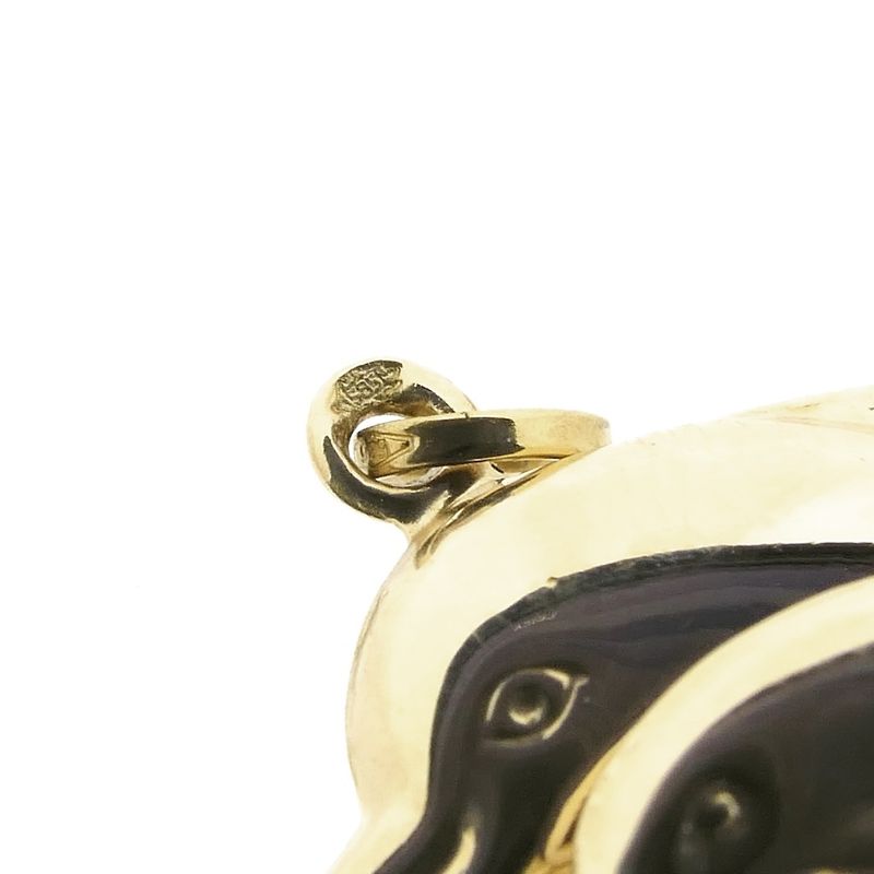 Image 6 of Golden dolphin pendant