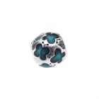 Image 1 of Pandora charm; Silver; Turquoise Butterfly