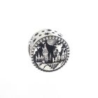 Image 3 of Pandora x Harry Potter charm; Silver; Hogwarts School of Witchcraft and Wizardry