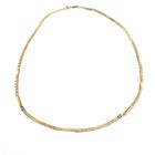 Image 4 of 8-karat closed Figaro link chain | 42 cm