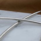 Image 2 of Silver Snake Link Necklace