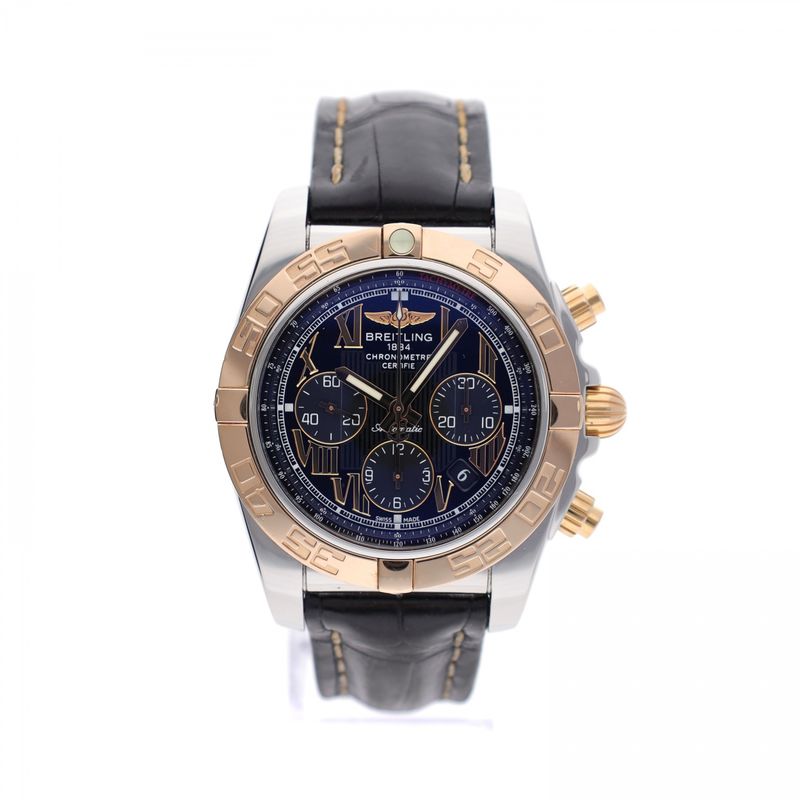 Image 1 of Breitling Chronomat B01 44mm CB011012/B968; Gold/Steel Watch