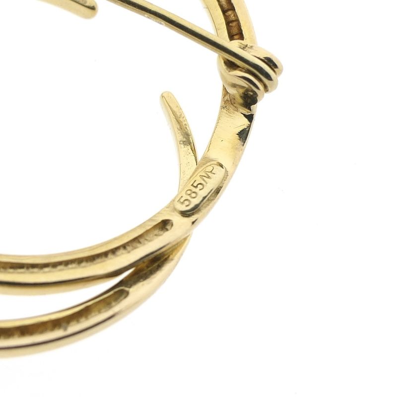 Image 7 of Vintage gold fantasy brooch