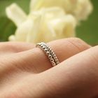 Image 9 of White gold ring/sliding ring