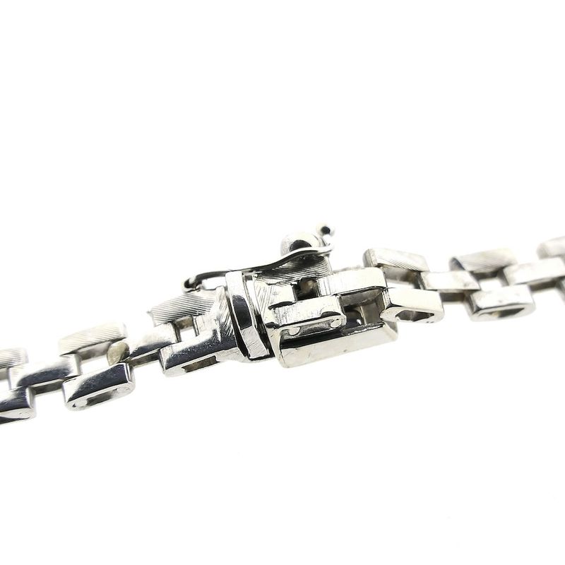 Image 4 of Matted white gold Cleopatra necklace.