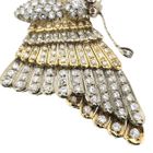 Image 2 of Exclusive two-tone gold butterfly brooch with ruby ​​and diamond; 5.44 ct.