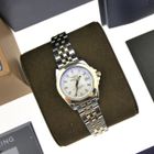 Image 12 of Breitling Galactic 'Sleek' C71330; Gold/steel women's watch with mother-of-pearl dial