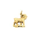 Image 7 of Gold pendant of a ram