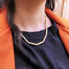 Image 4 of Golden Bamboo link chain