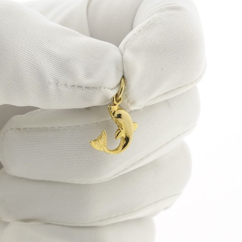 Image 10 of Golden dolphin pendant