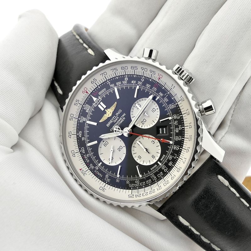 Image 8 of Breitling Navitimer B01 AB0127; Chronograph men's watch