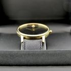 Image 15 of Movado Museum Classic; Gold-plated men's watch with black dial; 0607195