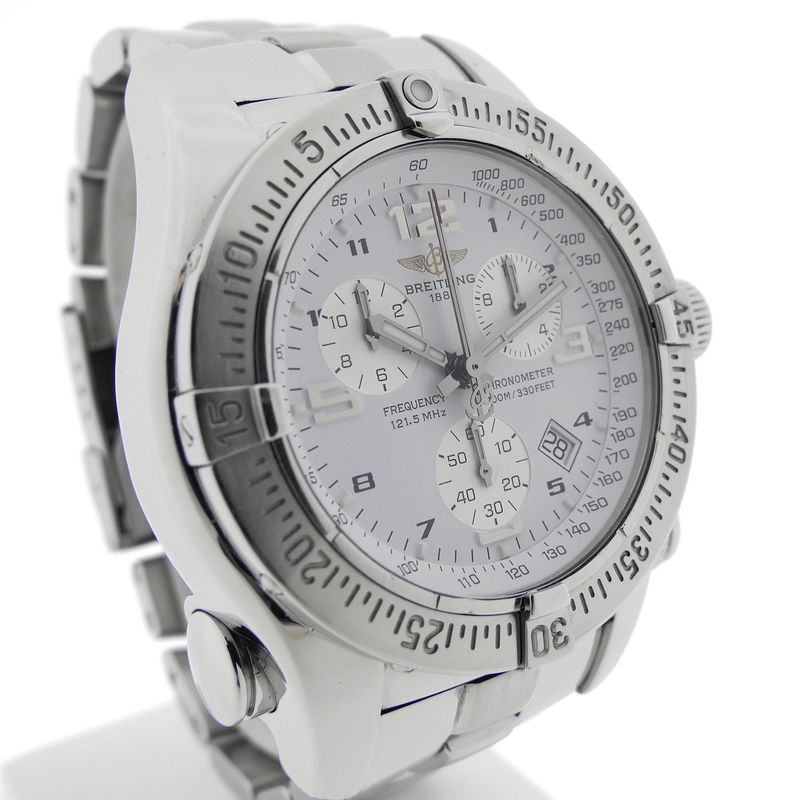 Image 3 of Breitling Emergency Mission A73321; Chronograph men's watch with emergency transmitter