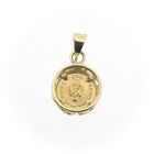 Image 5 of Gold pendant with Mexican coin | Emperor Maximilian 1865