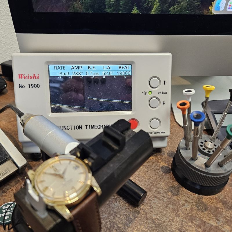 Image 19 of Omega Seamaster Calendar Automatic 2849SC; Vintage 14k gold watch