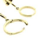 Image 3 of Gold link earrings