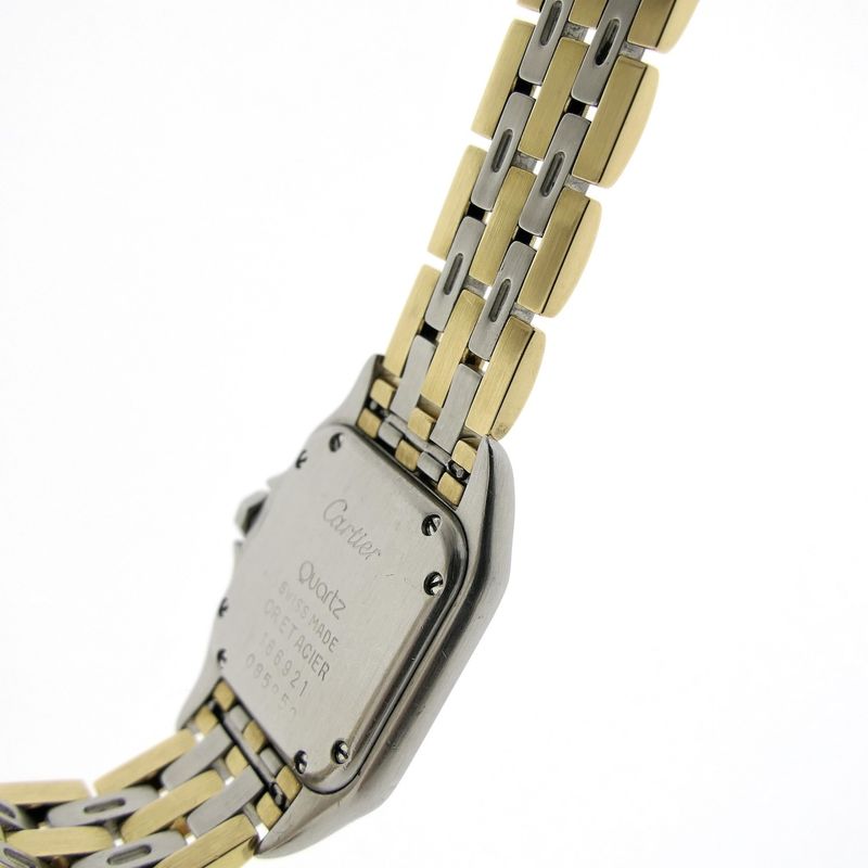 Image 18 of Cartier Panthère; Gold/steel ladies' watch