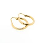Image 4 of Gold earrings; Ø 14 mm