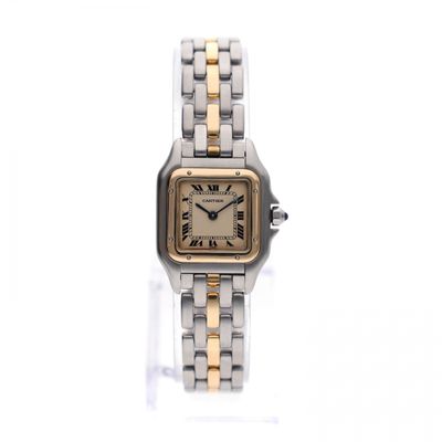 Image 1 of Cartier Panthère '1-Row' 66921; Vintage Women's Watch (Full Set '88)