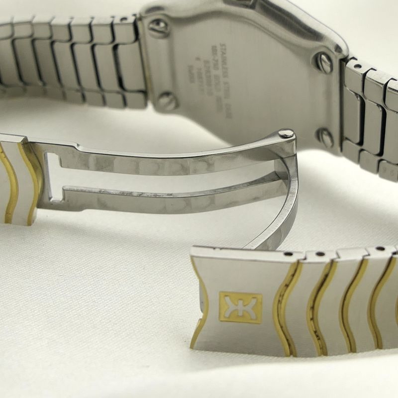 Image 12 of Ebel Classic Wave; 18k gold/steel women's watch