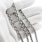 Image 6 of Solid Silver Cable Chain Necklace