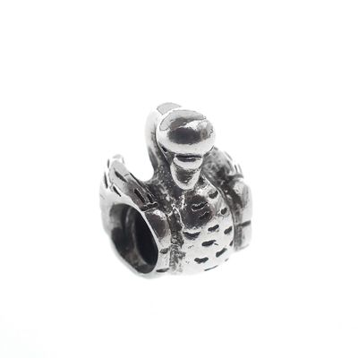 Image 1 of Pandora charm; Silver; Swan