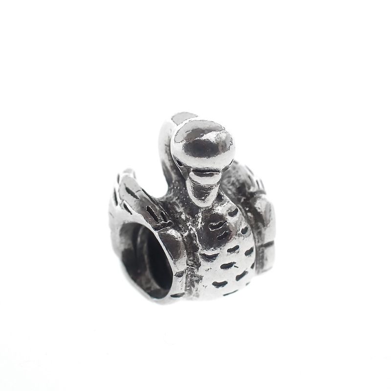Image 1 of Pandora charm; Silver; Swan