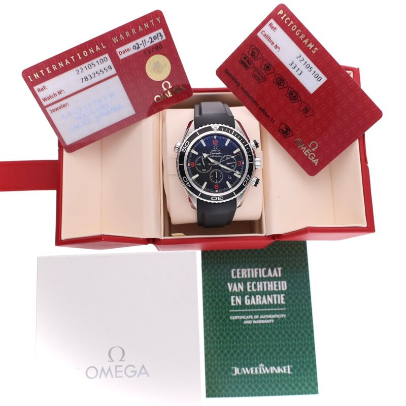Image 2 of Omega Seamaster Planet Ocean Chronograph 2210.51.00