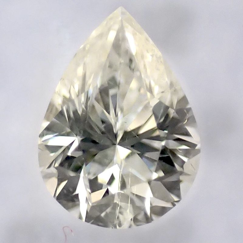 Image 2 of 0.22 ct. Pendeloque cut diamond G SI1 + HRD Certificate