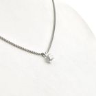 Image 6 of White gold pendant with diamond | 0.22 ct.