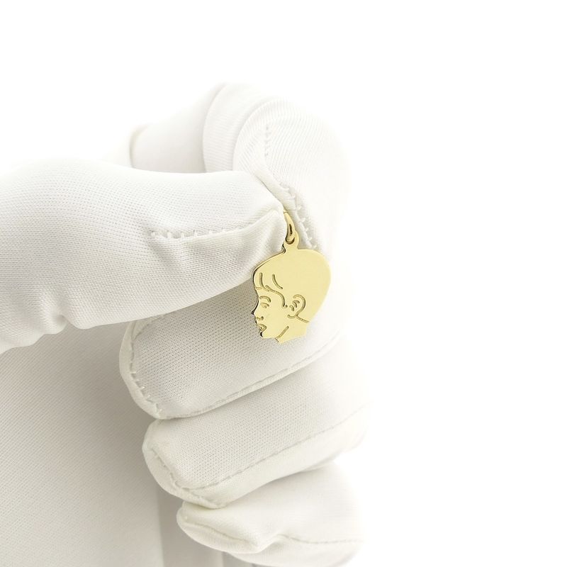 Image 11 of Gold pendant child's head boy