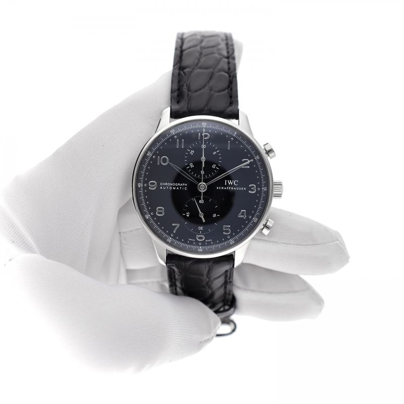 Image 6 of IWC Portuguese Chronograph IW371447; Automatic Men's Watch