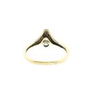 Image 6 of Gold ring with zirconia