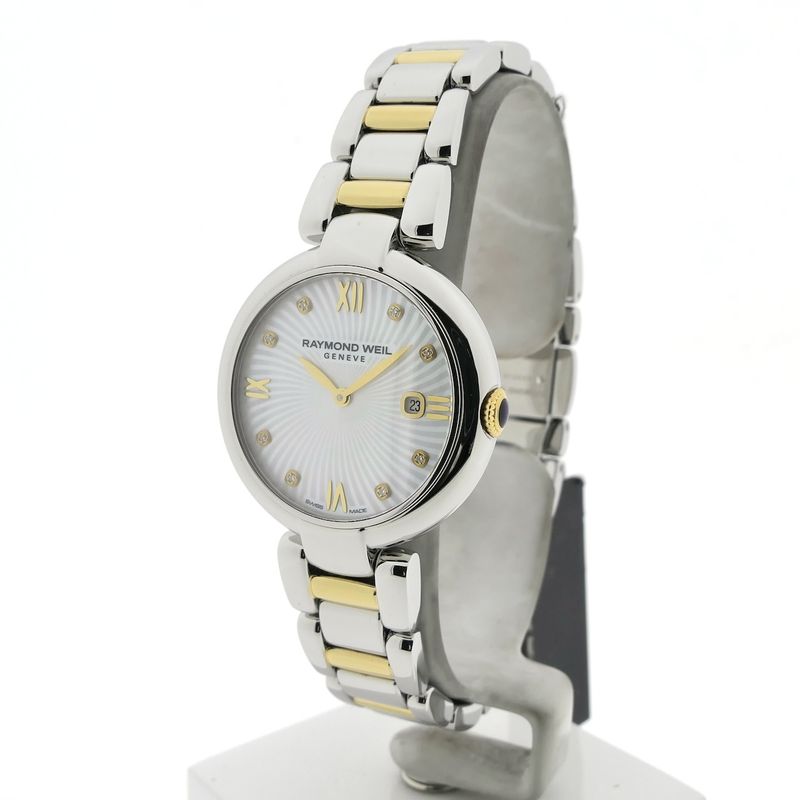Image 3 of Raymond Weil Shine 1600-STP-00995; Bicolor women's watch with diamonds