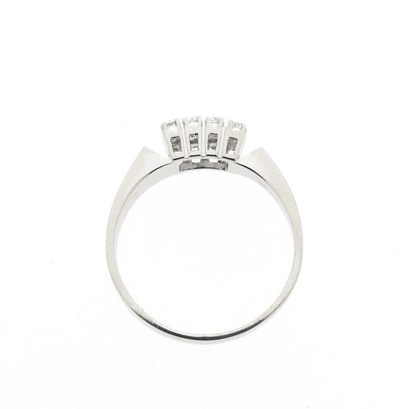 Image 5 of Gold ring with zirconia